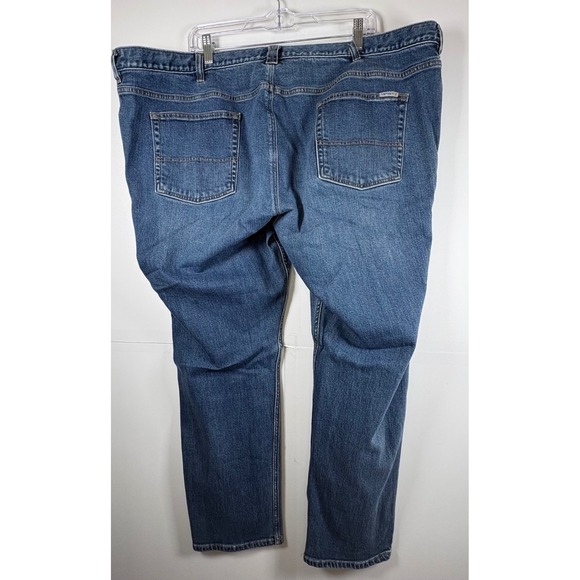 Carhartt Women's Medium Wash Denim Jeans Straight Leg Relax Fit Sz 22W - Picture 2 of 8